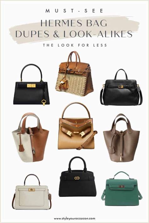 hermes birkin dupe|hermes bag look alike.